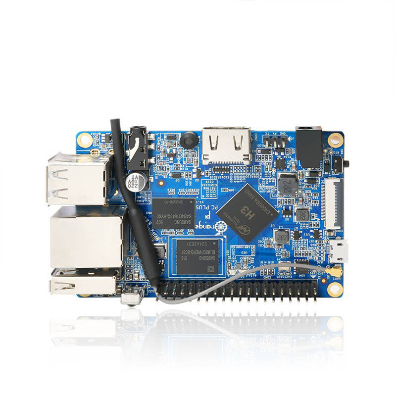 

Orange Pi PC Plus. H3 Quad-Core. 1GB DDR3