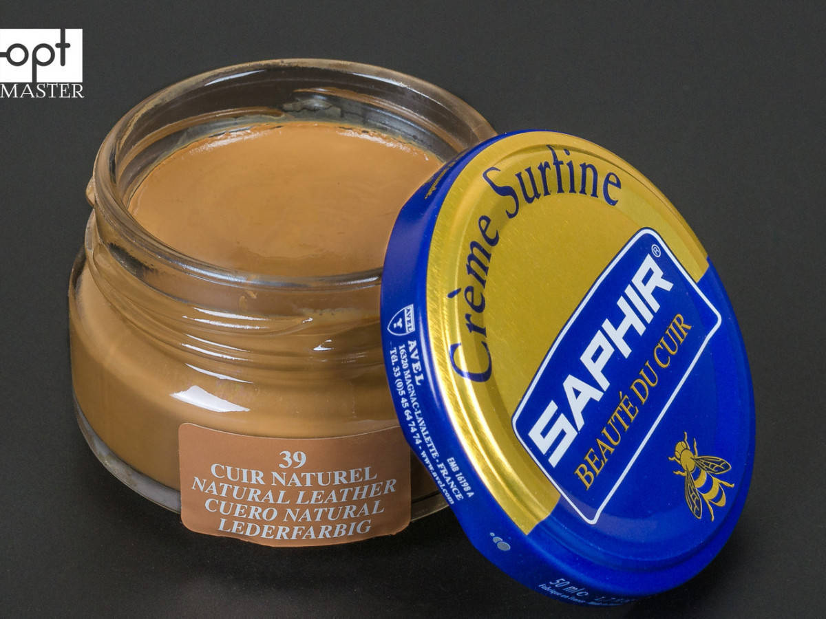 

Увлажняющий крем для обуви Saphir Creme Surfine, цв. натуральная кожа (39), 50 мл (0032)