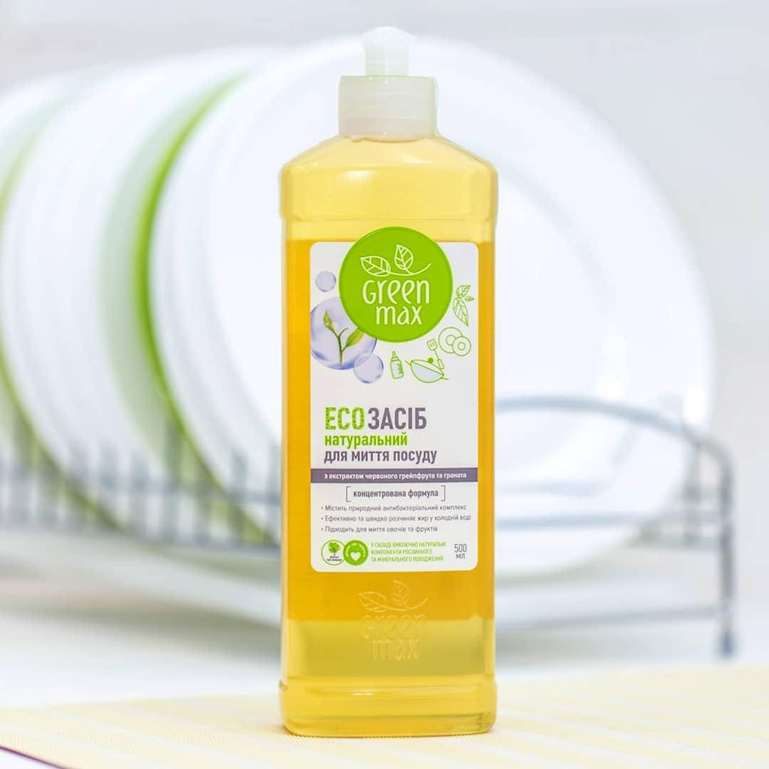

Эко средство для мытья посуды органическое ТМ GREEN MAX
