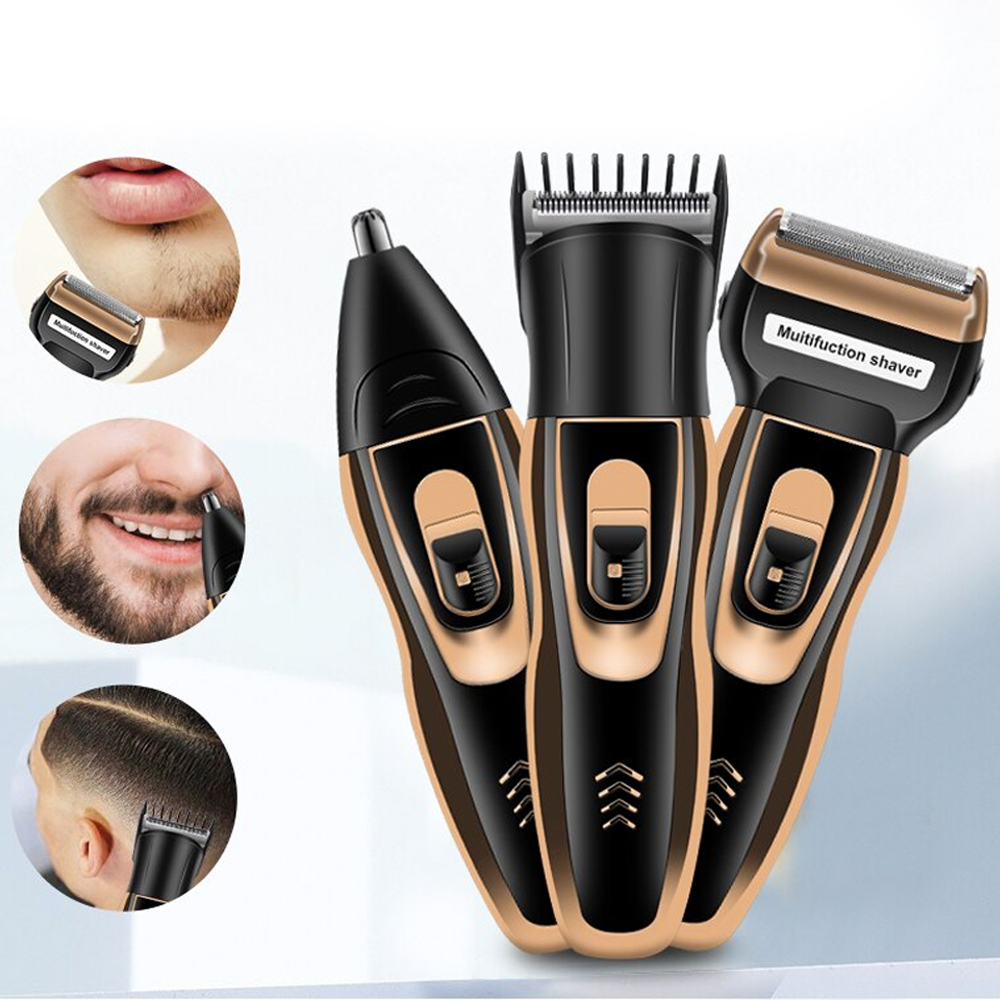

Электробритва Gemei GM 595 Hair Trimmer / Машинка для стрижки волос / Триммер для бороды и носа (777)