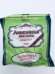 

Лимонная кислота 100 грамм