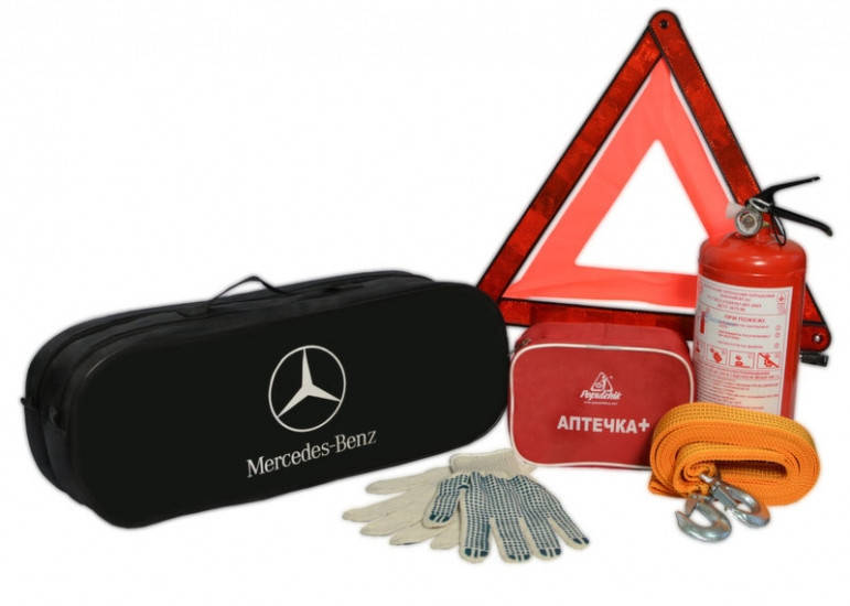 

Набор автомобилиста универсальный Mercedes-Benz "Standart + ", Набор для авто Mercedes-Benz