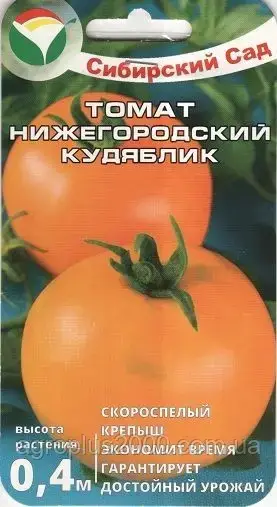 

Семена Томат детерминантный Нижегородский Кудяблик 20 семян Сибирский Сад