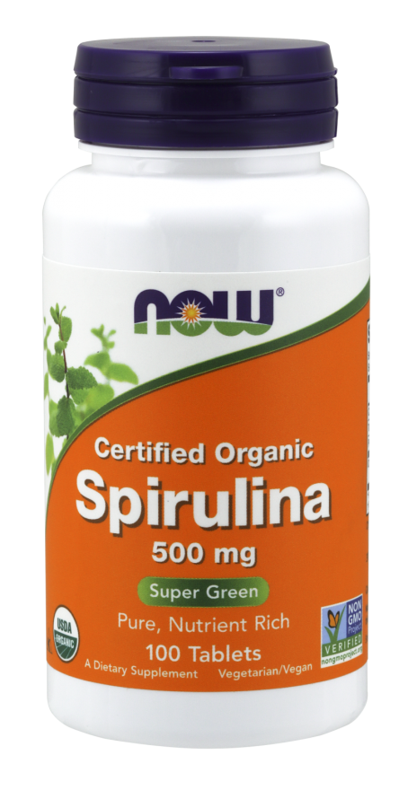 

Спирулина органическая (Spirulina Organic) 500 мг 100 таблеток