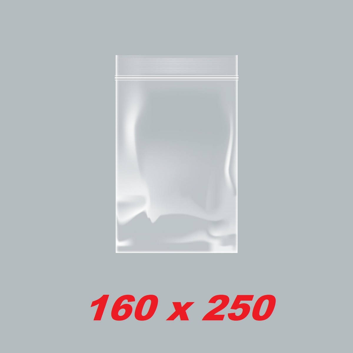 

Зип пакеты 160 х 250 мм 40 мкм, пакеты с замком Zip-Lock