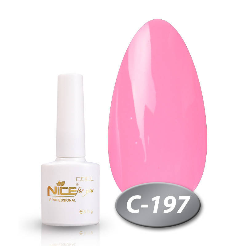 

Гель-лак Nice for you Cool C-197 сакура 8,5 мл