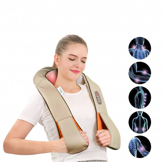 

Массажер роликовый для шеи и спины Massager of Neck Kneading