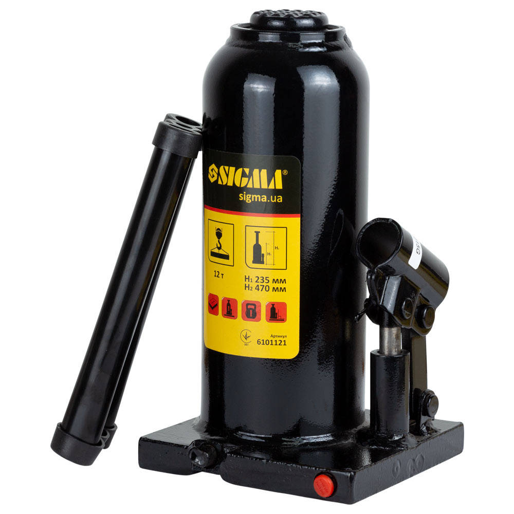 

Гидравлический домкрат 12т 230-465мм sigma 6101121