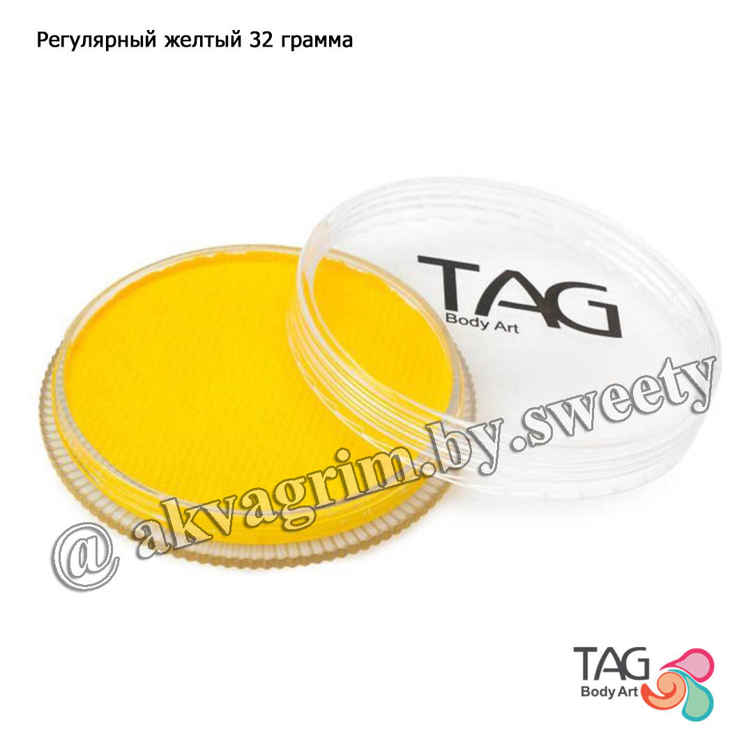 

Аквагрим TAG основной, регулярный Желтый 32g