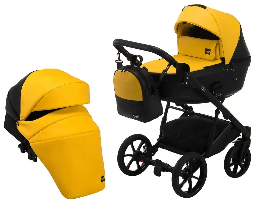 

Коляска 2 в 1 Bair Kiwi эко кожа