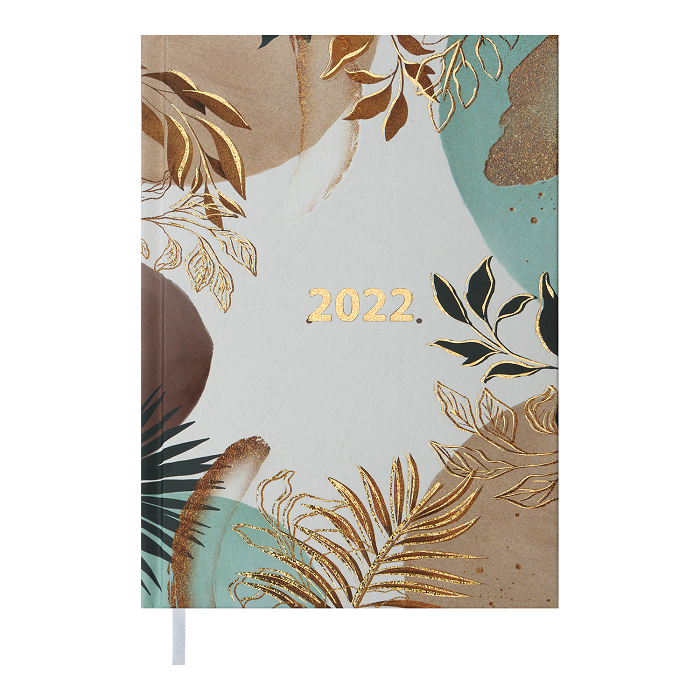 

Ежедневник датированный OASIS 2022 A5 BUROMAX BM.2166 (BM.2166-37(молочный) x 241871)