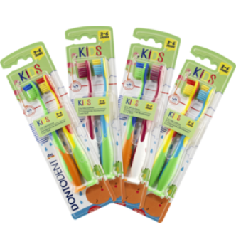 

Dontodent Kids Milchzahne 3 - 6 jahre детские зубные щетки возраст 3-6 лет 2 шт.