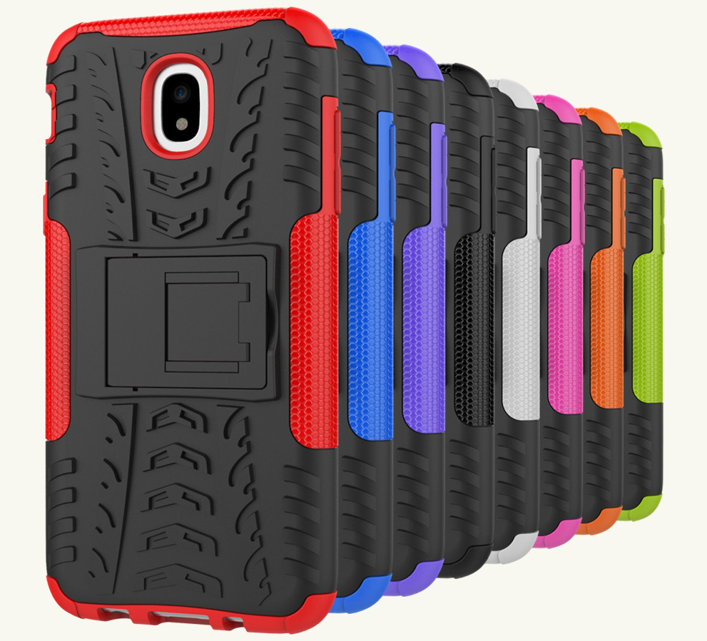 

PC + TPU чехол Armor для Samsung Galaxy J3 2017 (8 цветов) оранжевый