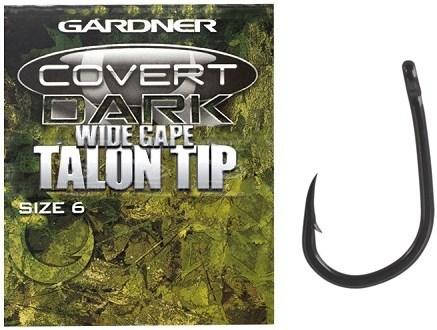 

Крючок Gardner Covert Dark Wide Gape Talon Tip 10шт №8
