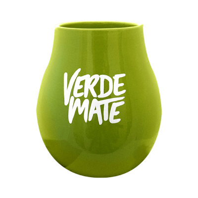 

Калабас керамический Verde Mate( зелёный)