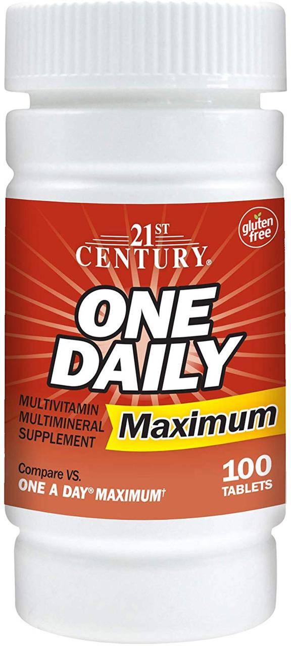 

21st Century One Daily Maximum 100 tab