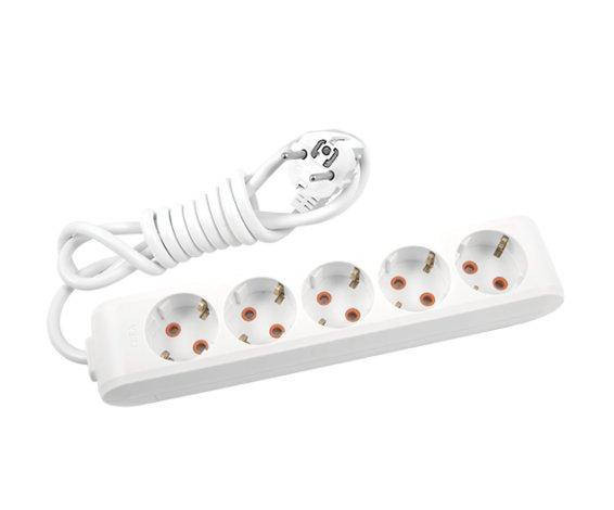 

Сетевой удлинитель VIKO 5 гнезд 3м с заземлением VIKO by Panasonic Multi-Let