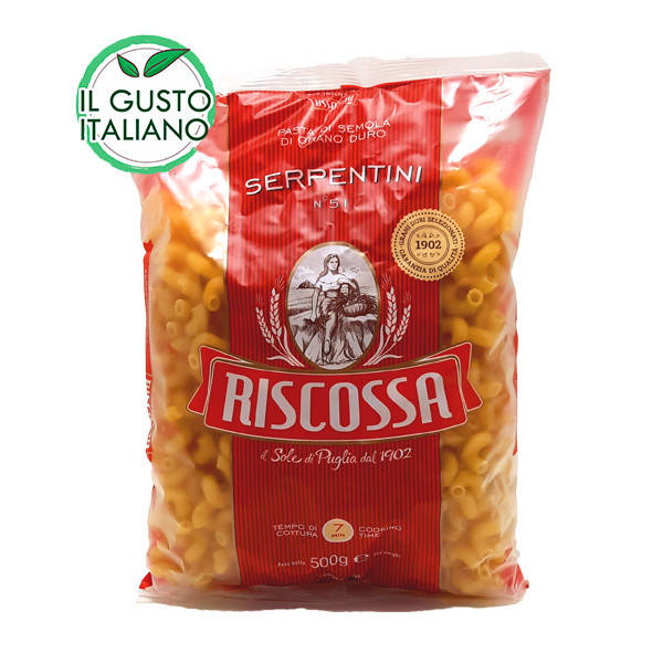 

RISCOSSA Serpentini - Паста серпентини, 500g