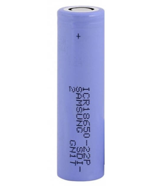 

Аккумулятор Samsung ICR18650-22P 2200 mAh 10А (Голубой)