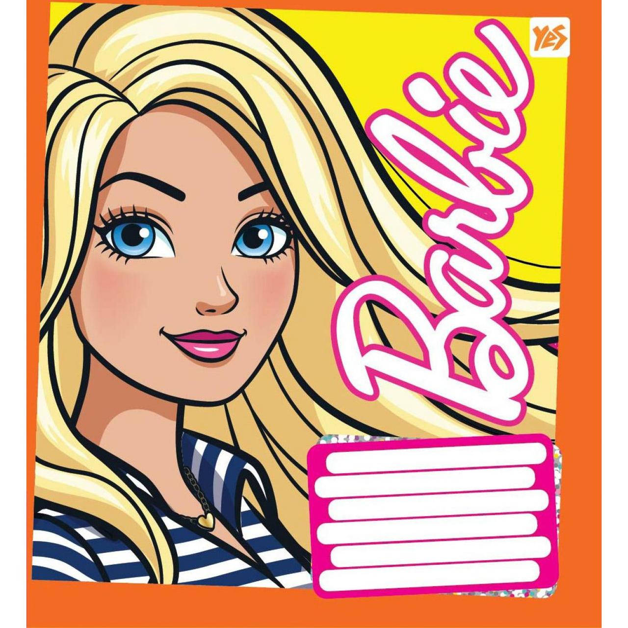 

Тетрадь YES 12 листов линия Barbie Art (25) (500) №762920