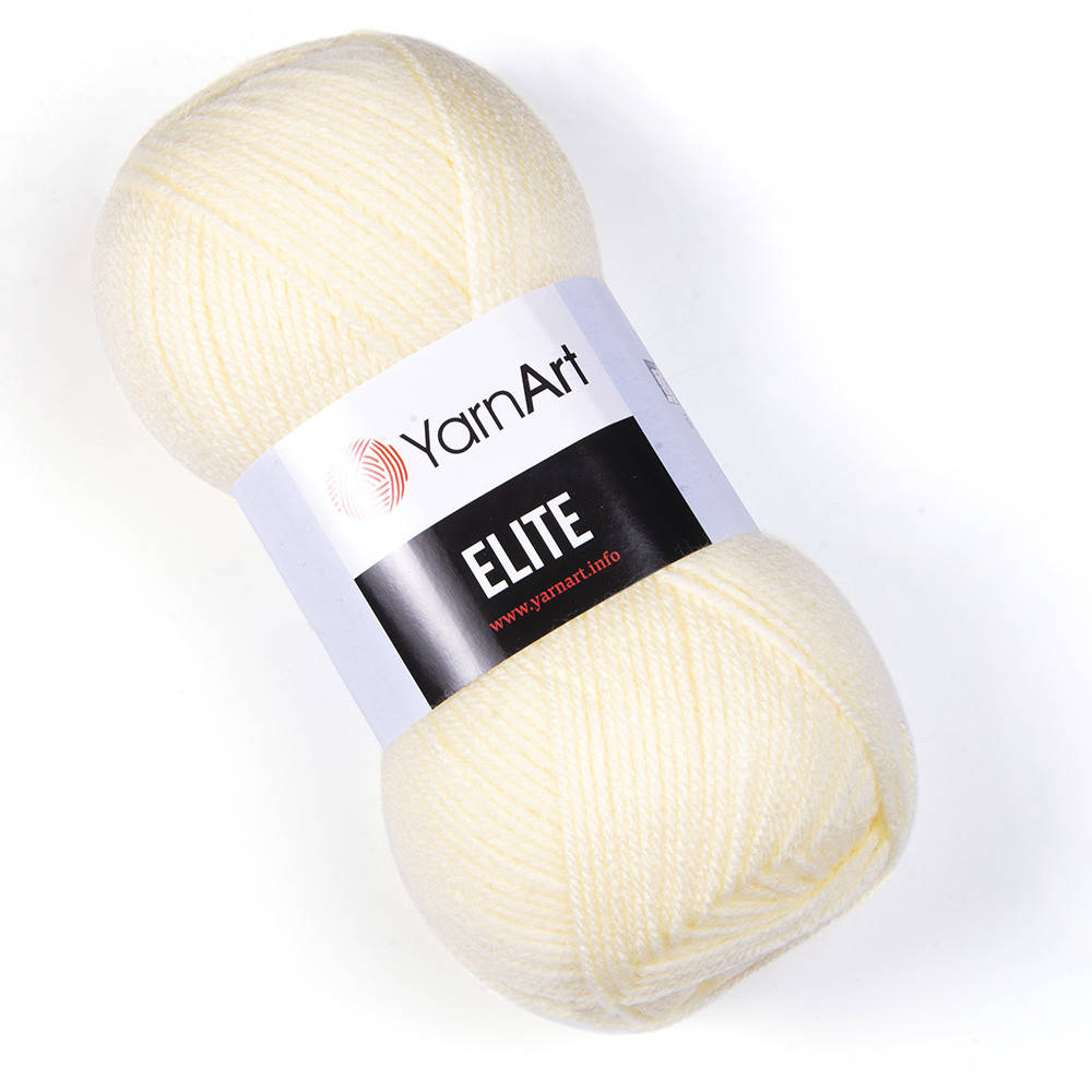 

Yarnart Elite № 226 молочный