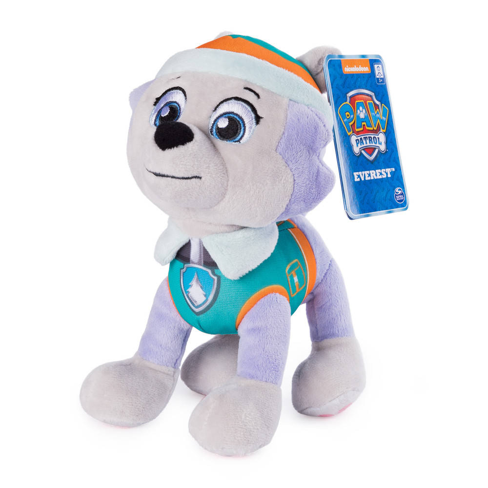 

Щенячий патруль (Paw Patrol): мягкая игрушка - щенок Эверест (20 см) Оригинал, Голубой
