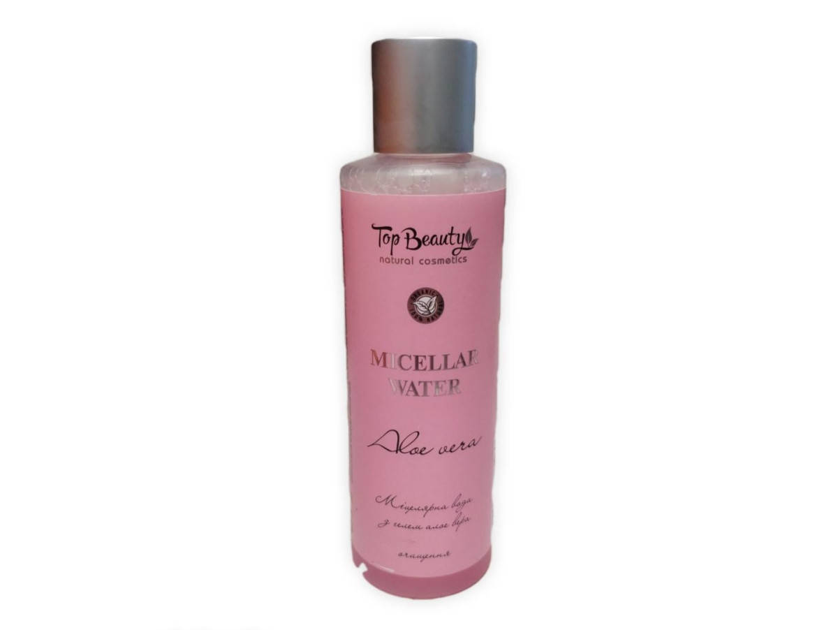 

Мицеллярная вода с гелем алоэ вера Top Beauty 200 ml