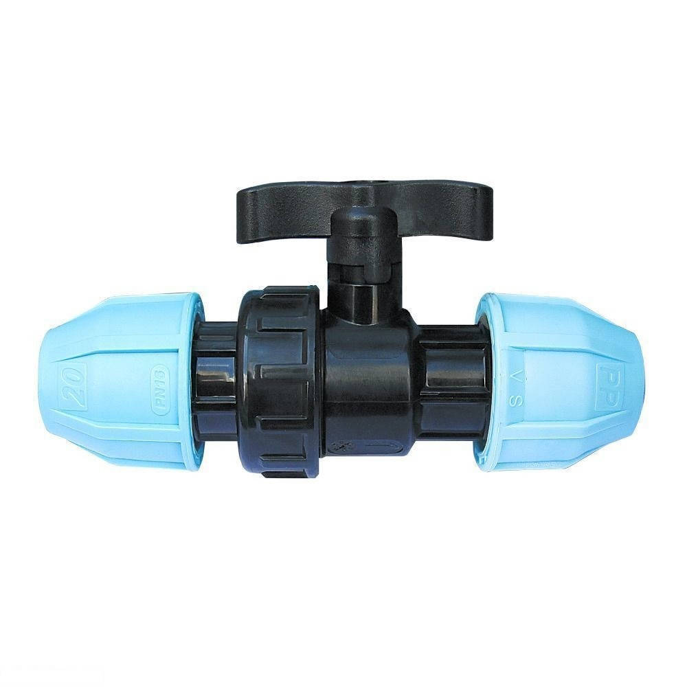 

Кран шаровый полиэтиленовый VS Plast 6001 50 мм зажимной