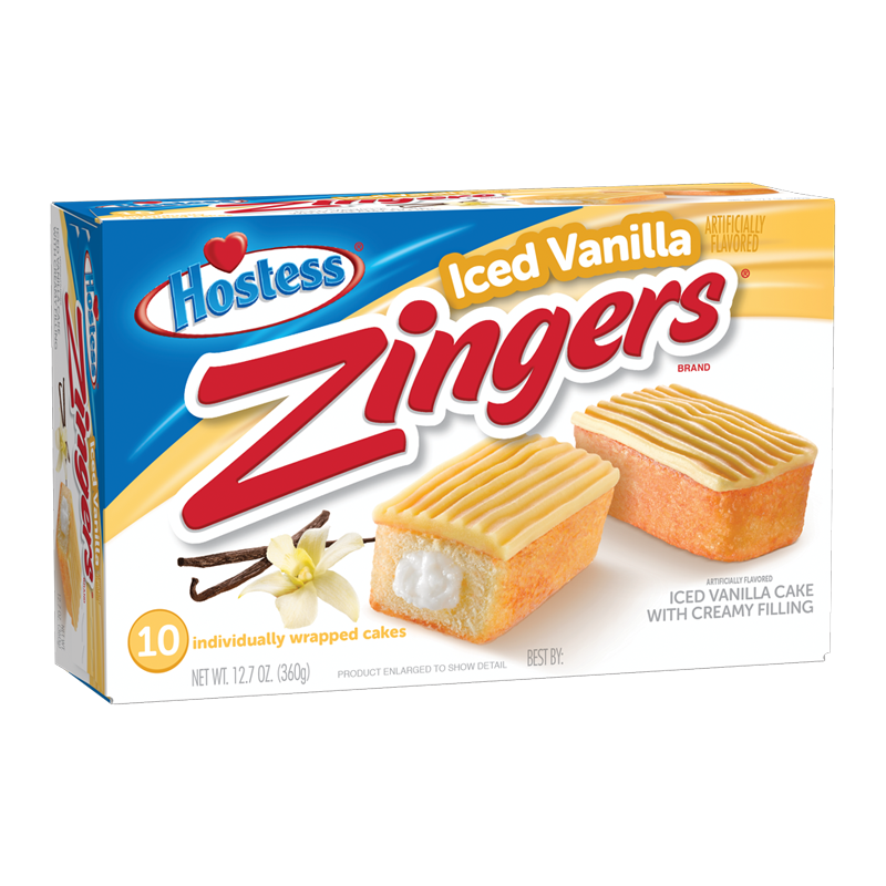 

Бисквит Hostess Zingers Iced Vanilla 10s 360 g