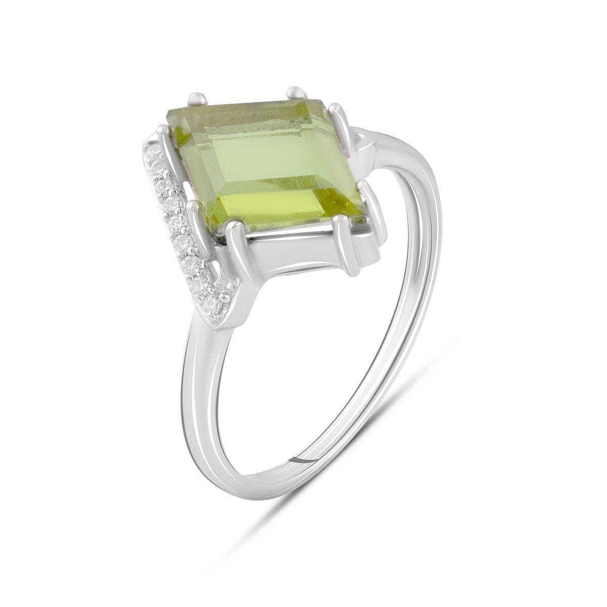 

Серебряное кольцо с натуральным султанитом