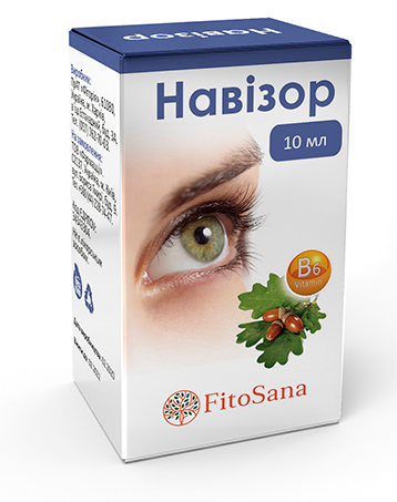 

Капли, Фармацци, Навизор, натуральное средство для глаз, 10 мл