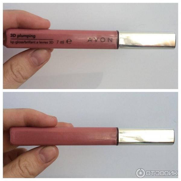 

Блеск для губ 3D Объем Nude/Светло-бежевый эйвон,ейвон,avon