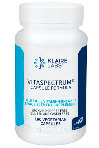 

Klaire Labs Vitaspectrum® / Витаспектрум 180 капсул