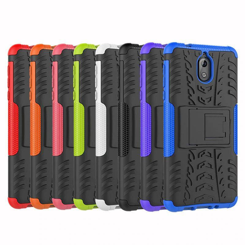 

PC + TPU чехол Armor для Nokia 3.1 (8 цветов), Разные цвета