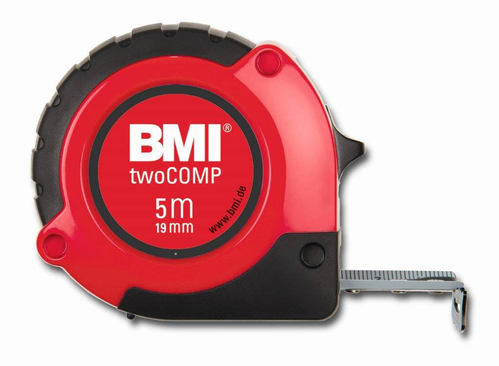 

Рулетка измерительная 5 метров twoCOMP BMI 472541021
