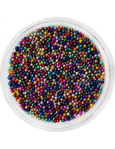 

Бульонки для дизайна ногтей "меланж", Фиолетовый