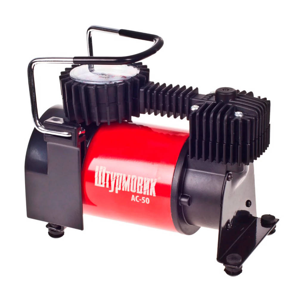 

Компрессор Штурмовик 150psi 14Amp 37л прикур (шланг простой) (AC-50) VITOL