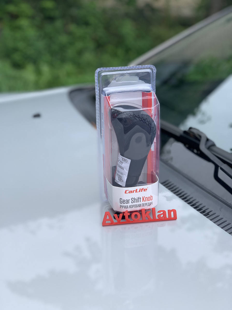 

Ручка на КПП коробку передач CARLIFE SK600 кожа