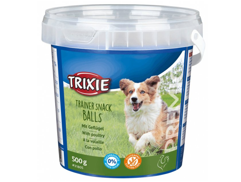 

Trixie TX-31805 Trainer Snack Poultry Balls лакоство для собак с птицей 500г
