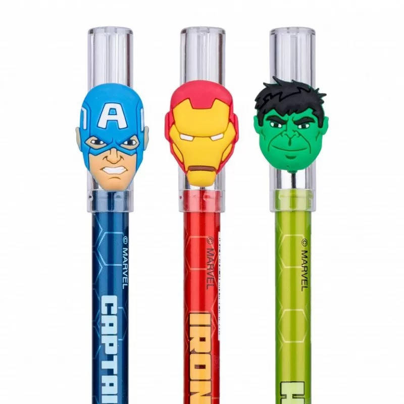 

Ручка гелева YES пиши-стирай "Marvel. Avengers" 0,5 мм, синя