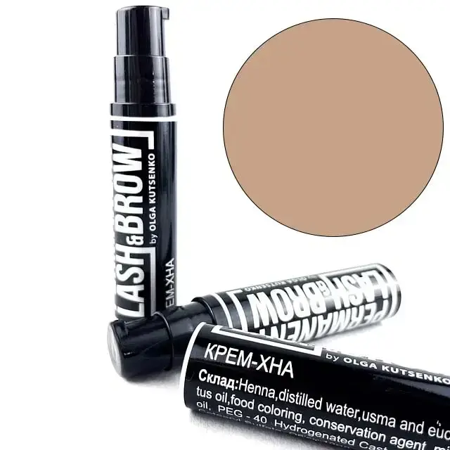 

Крем-хна Permanent Lash&Brow, 10 мл Коричневый