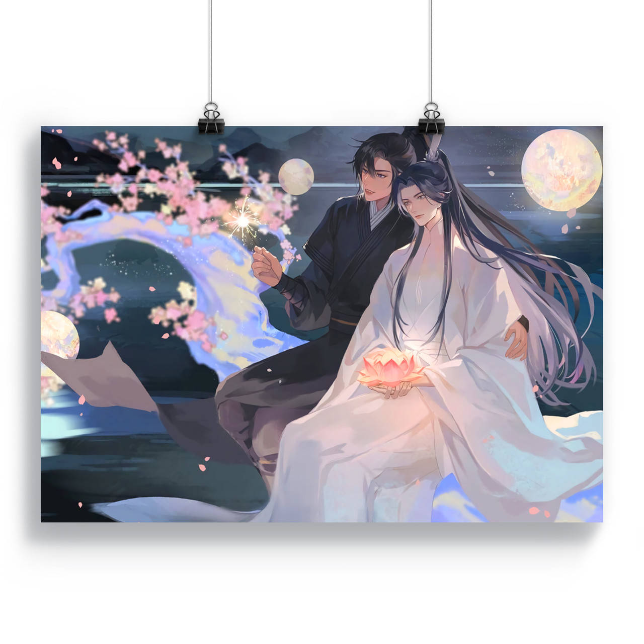 

Плакат Хаски и его Учитель Белый Кот | The Husky and His White Cat Shizun 04