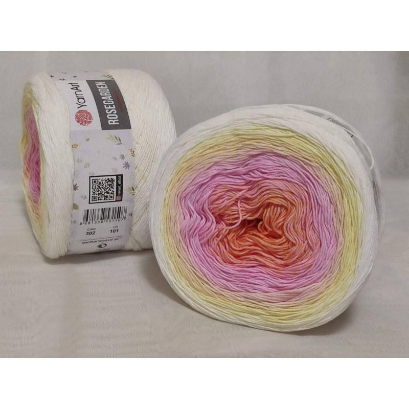 

YarnArt Rosegarden 302