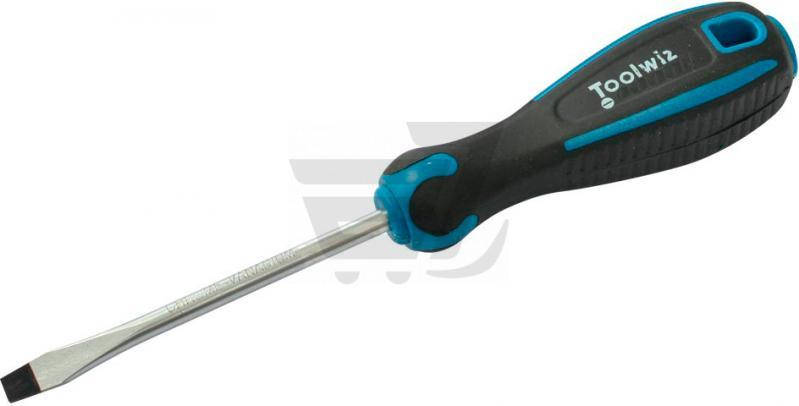 

Отвертка - прямая 6*150 "TOOLWIZ" (TZ-S44-150-SL) (12шт/уп)