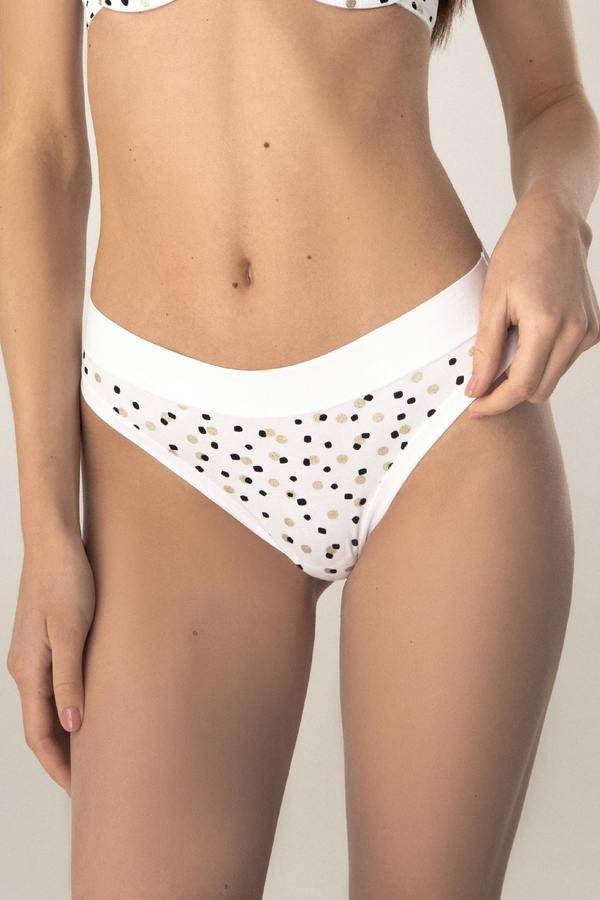 

Женские трусы стринги хлопок Jasmine Laila 5113/90 белый