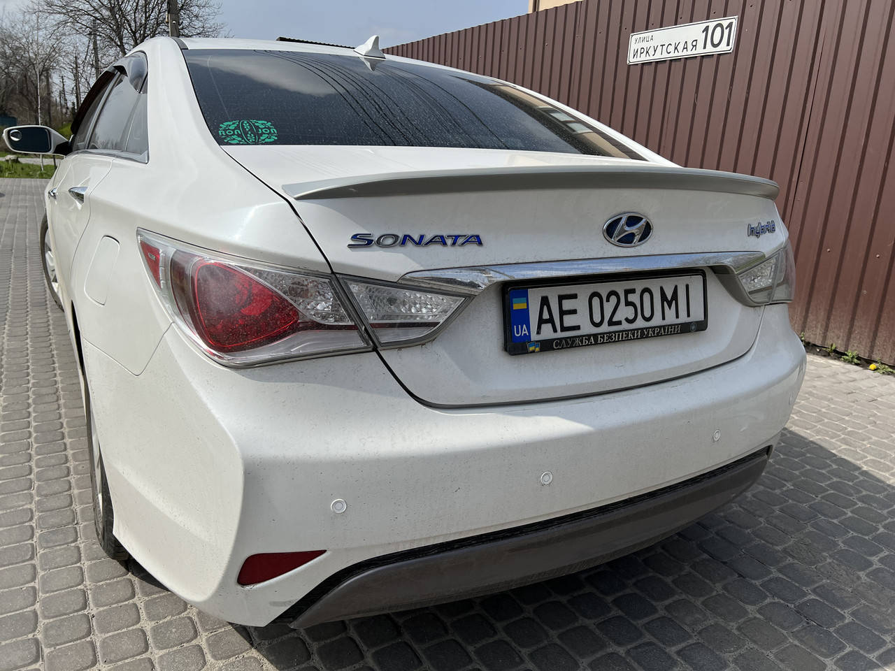 

Спойлер лип Hyundai Sonata YF 2010-2015 ABS пластик под покраску