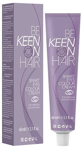 

Крем-краска для бровей и ресниц Keen Smart Eyes Colour Cream чорна 60 мл.
