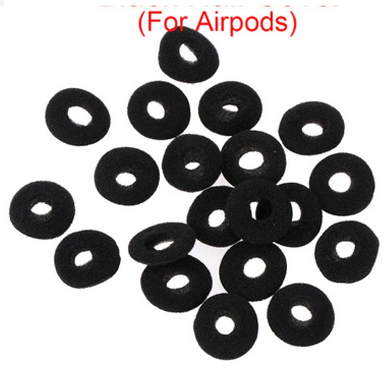 

Амбушюры (вкладыши, накладки, подушечки) для наушников-таблеток и airpods случайный, Черный