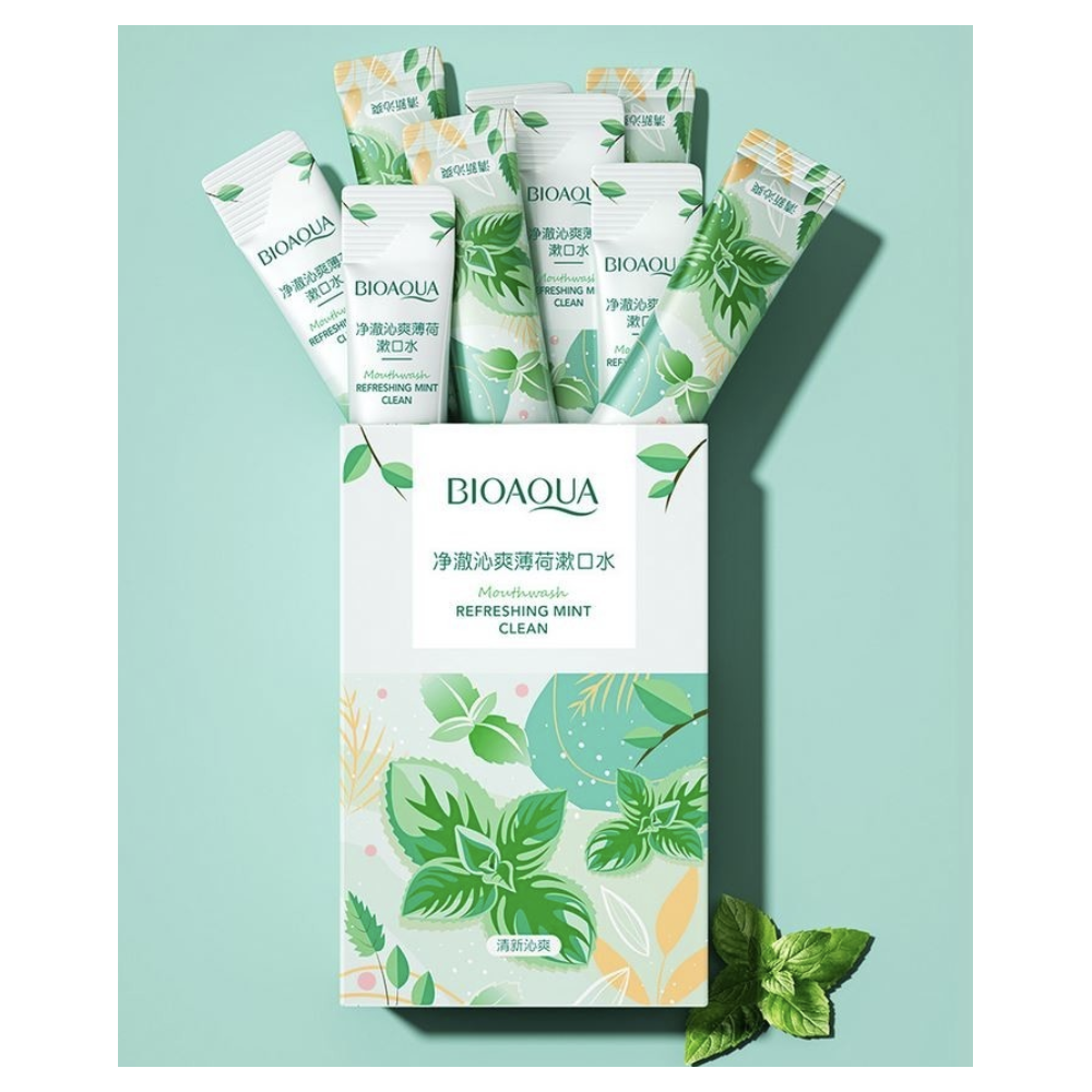 

Ополаскиватель Для Полости Рта Bioaqua Refreshing Mint 20 Стиков