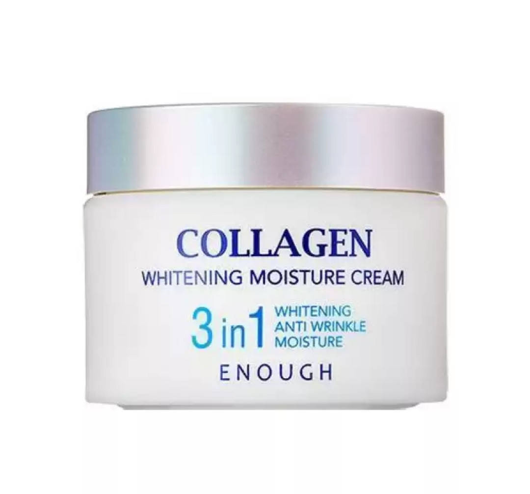 

Enough Увлажняющий крем для лица 3 in 1 Collagen Whitening Moisture Cream 50g